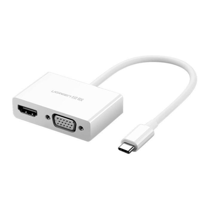 Konverter UGreen USB-C to HDMI + VGA (2 in 1) (30843) - UGREEN 30843