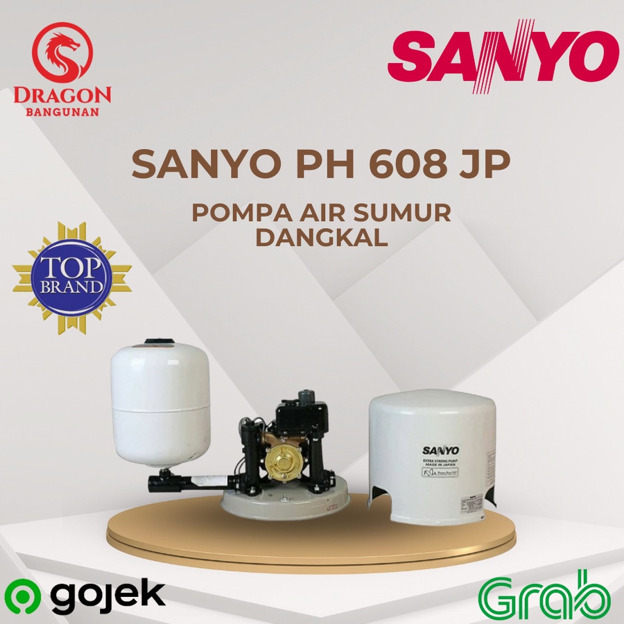 POMPA SUMUR DANGKA SANYO PH 608 JP (POMPA DORONG SANYO)