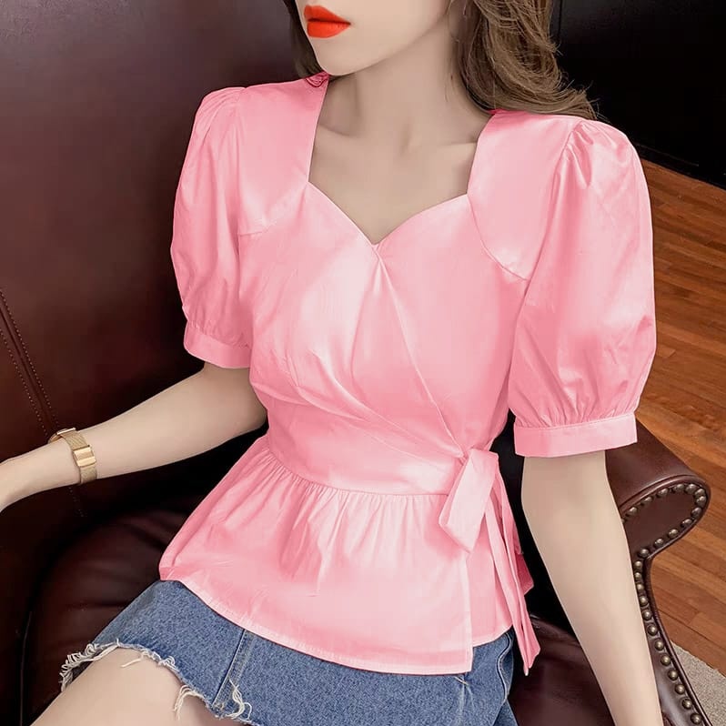 [MCFK] Blouse Deta / Blouse Wanita Terbaru / Blouse OOTD Ala Selebgram / Atasan Wanita Cantik / Atasan Korea / Blouse Kerja / Pakaian Wanita