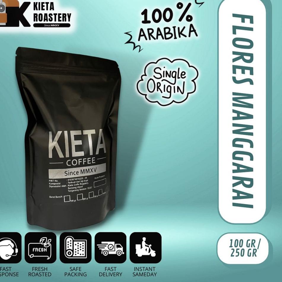 

○ Biji Kopi Arabika Flores Manggarai Premium 250gr ✷