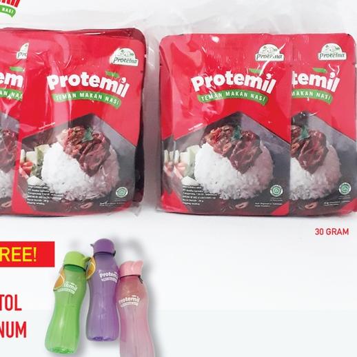

➩ Protemil 20 pcs + FREE botol minum ➥