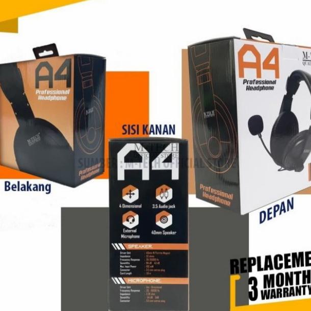 Headset Gaming Pc Laptop M-Tech A4 /Headset M-Tech A4 /Headset gaming