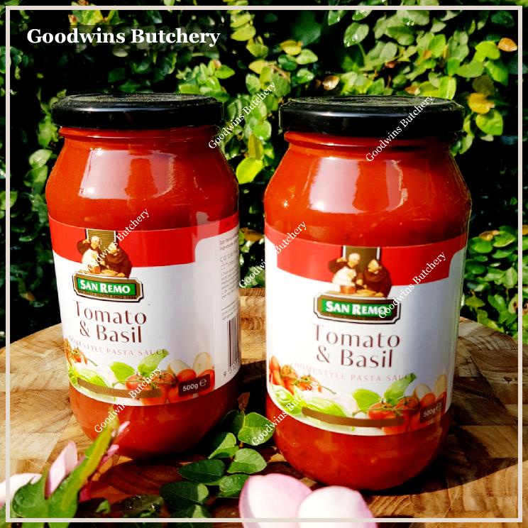 

Sanremo sauce TOMATO & BASIL saus pasta tomat Australia San Remo 500g