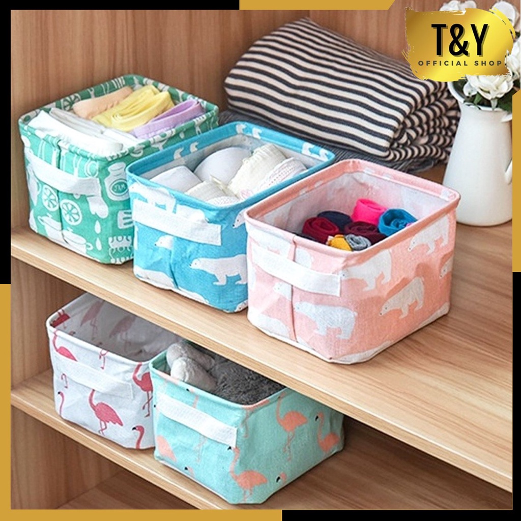 T&amp;Y Storage Box Keranjang Kotak Perlengkapan Rumah Multifungsi Box Organizer Tempat Penyimpanan Multifungsi