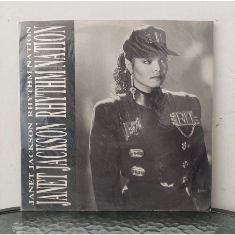 Vinyl Piringan Hitam 12 inch Rhythm Nation-Janet Jackson