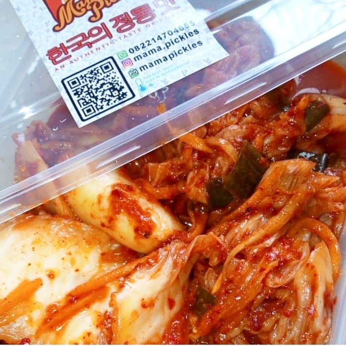 

500 Gr Korean Kimchi Sawi Premium By Mama.Pickles