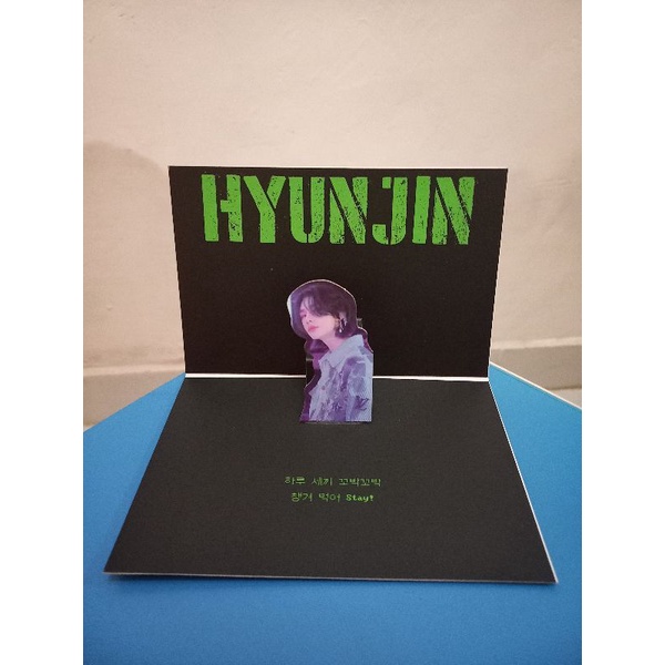 Stray Kids Hyunjin Pop Up Card Noeasy