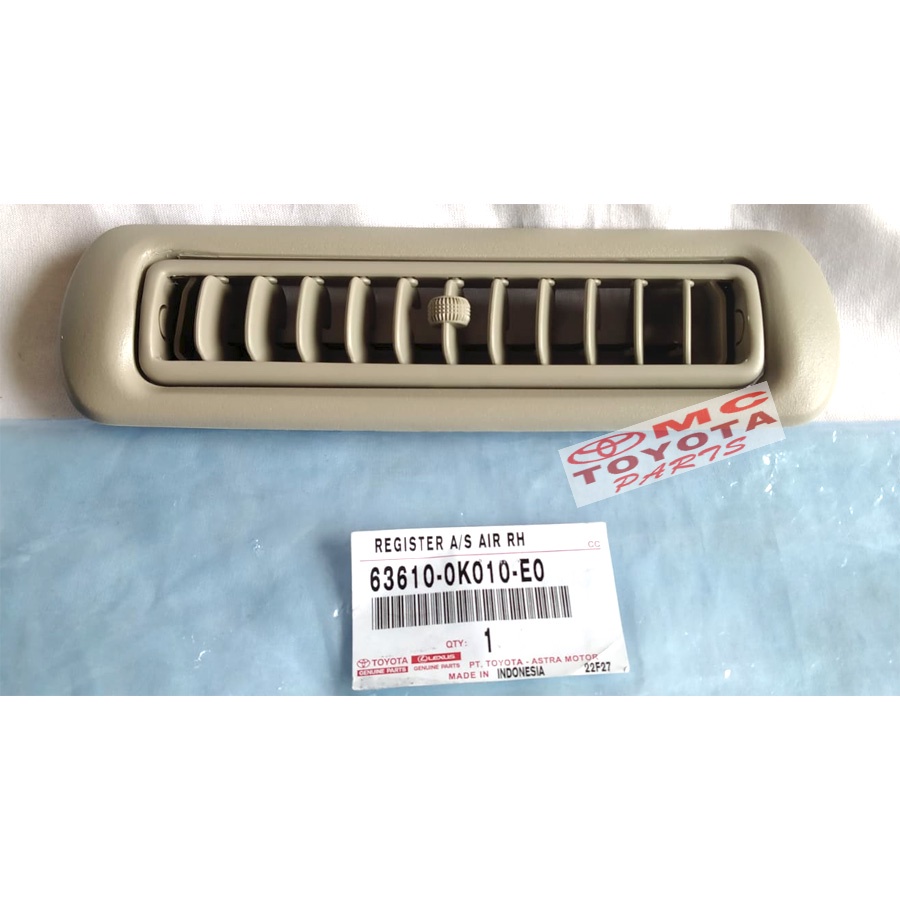 Grille Grill Gril Kisi-Kisi AC Kijang Innova 63610-0K010-E0