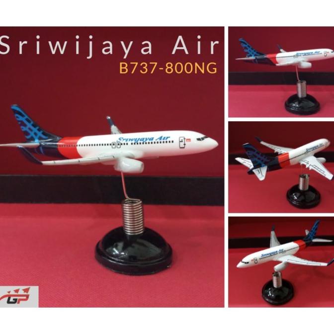 Replika Miniatur Pesawat Per Sriwijaya