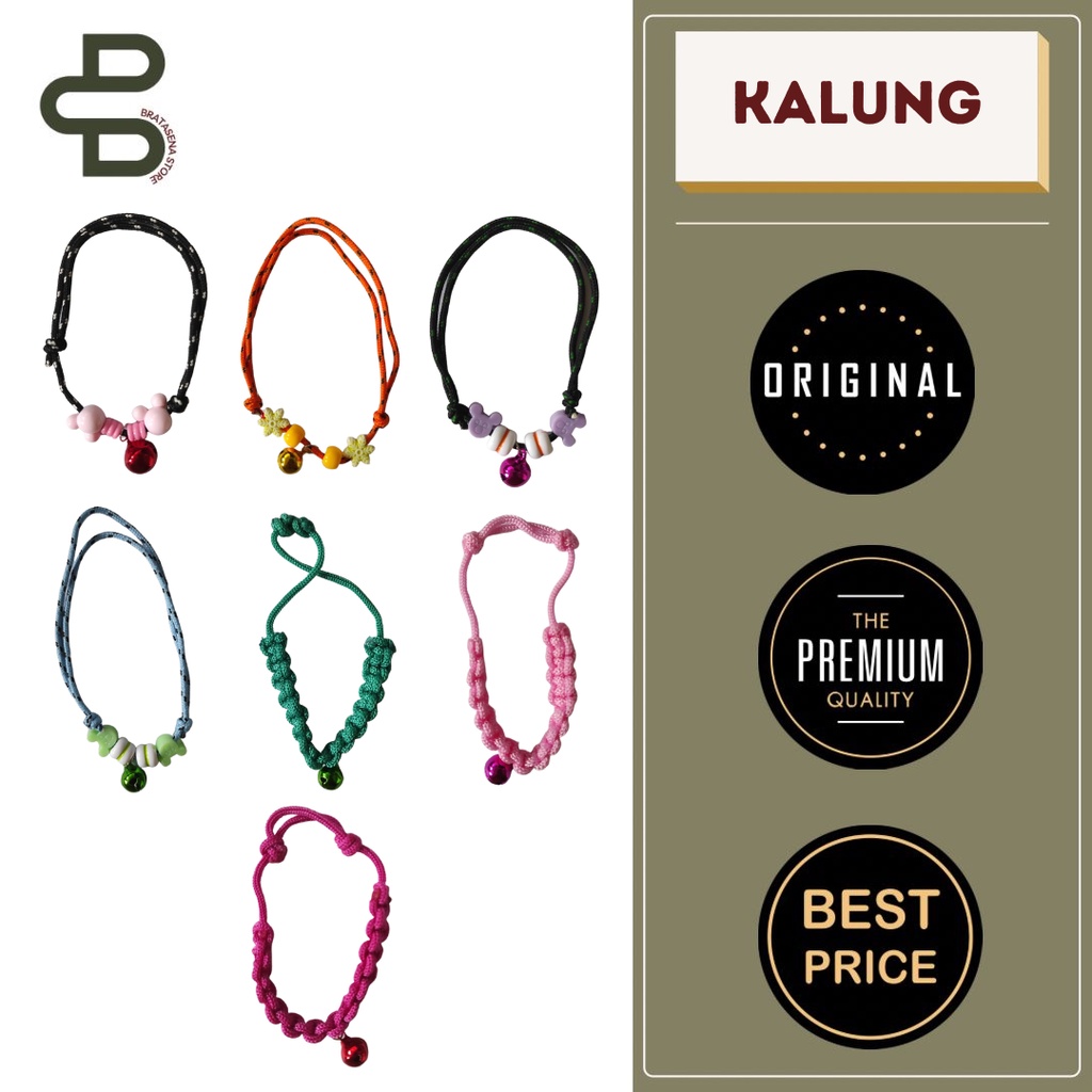 KALUNG PRUSIK MUTTE / KALUNG HEWAN / PET COLLAR