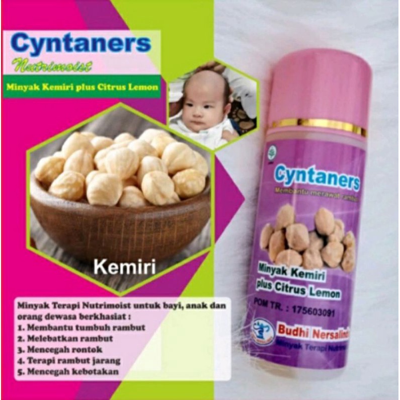 Minyak Nutrimoist Cyntaners | Minyak Kemiri