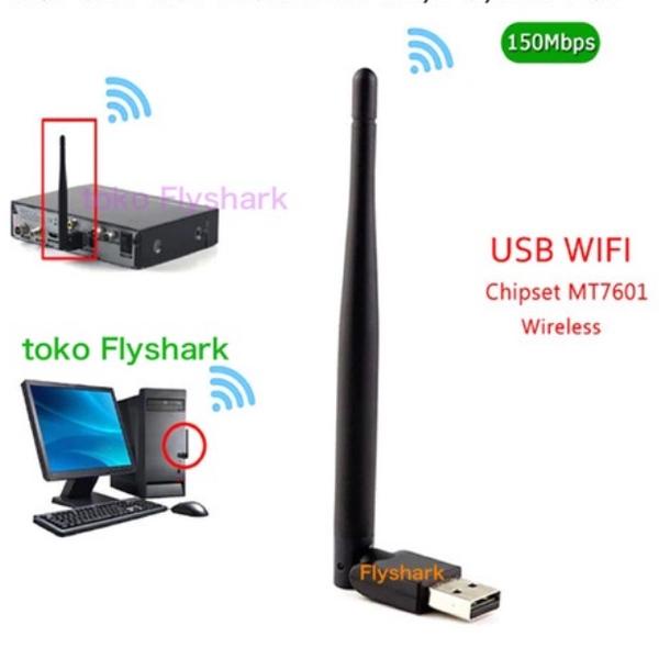 ☝ Dongle Wifi USB MT7601 untuk Set Top Box STB DVB T2 / STB DVB T2 ♕
