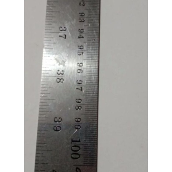

penggaris stainless steel 100 cm ruler 1 meter