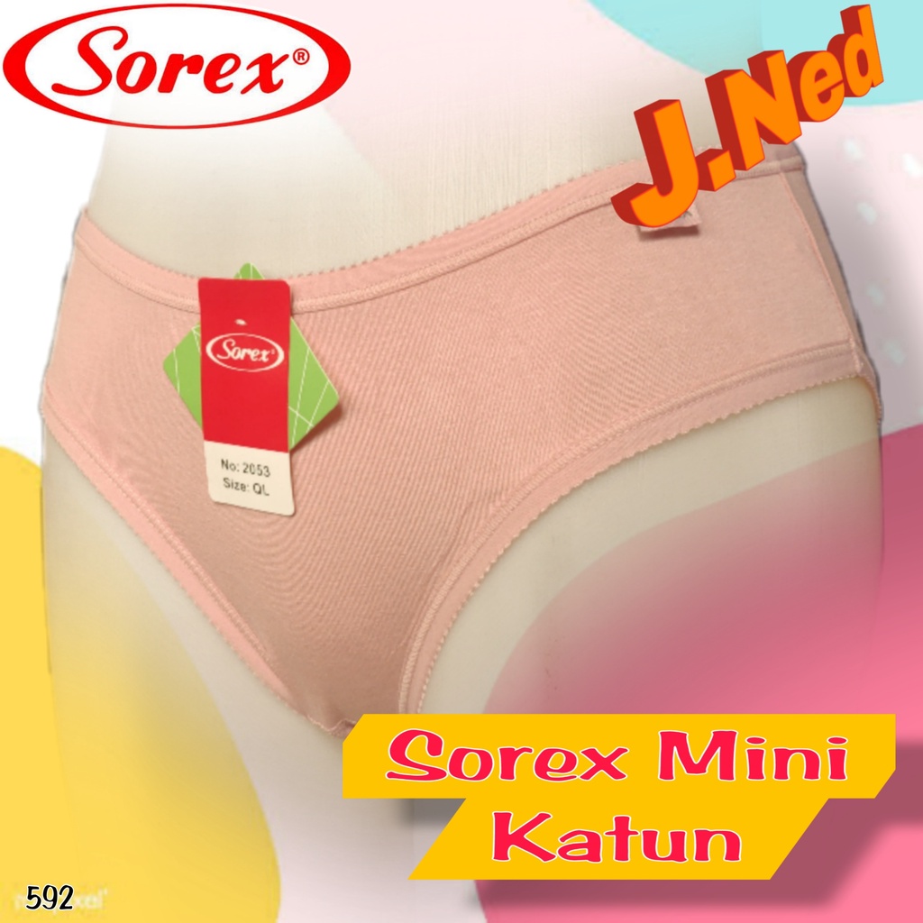 J592 CD WANITA MINI SOREX CELANA DALAM WANITA SOREX MINI M-XXXL