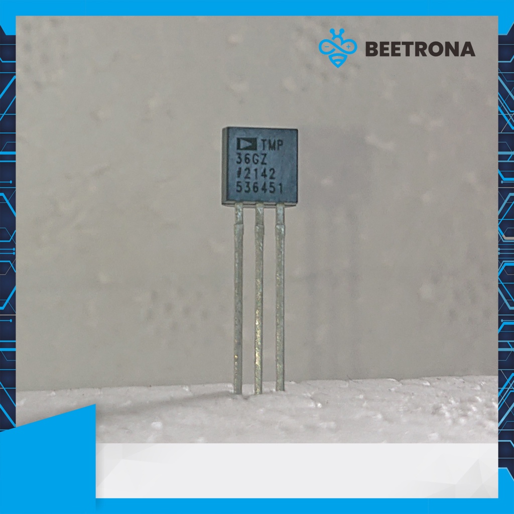 TMP36 TMP36GT9 TMP36GT9Z TO92 Temperature Sensor Suhu for Arduino