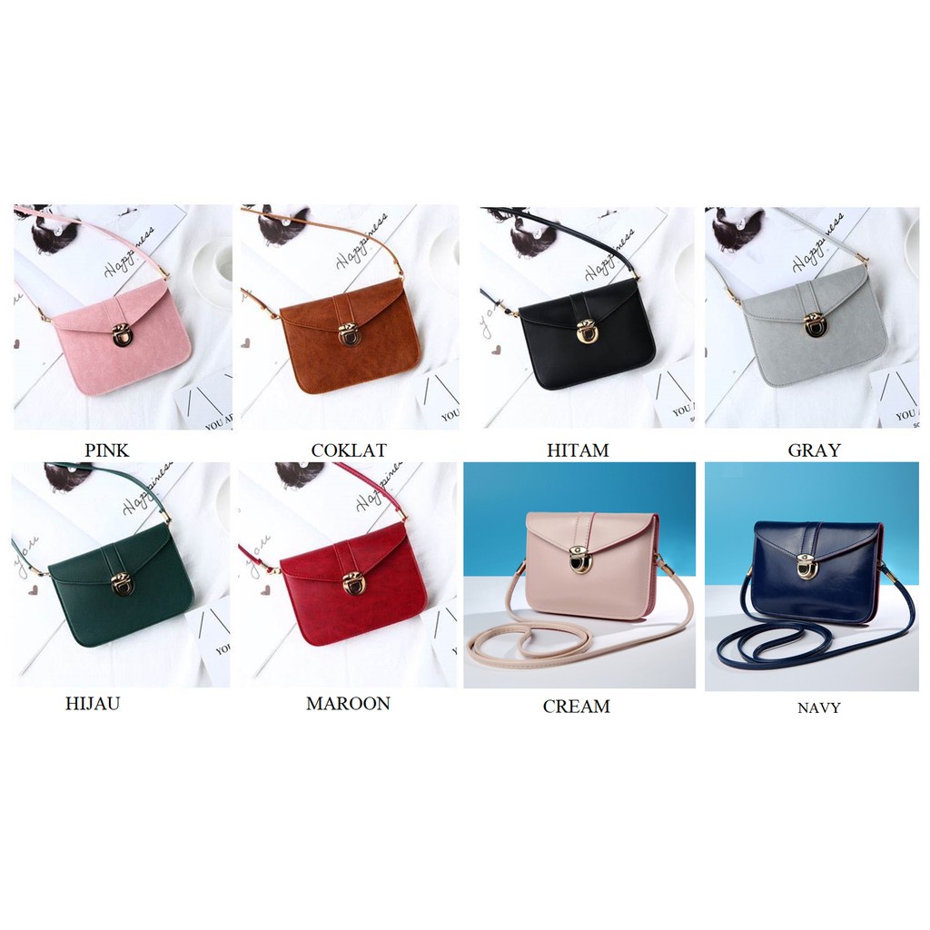 FYGALERY FYG1307 Tas Selempang Tas Mini Tas Fashion Wanita Sling Bag Murah