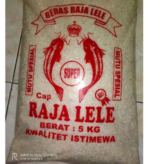 

☋ KEMASAN 5 Kg ✓ BERAS CAP RAJA LELE ✓ TAWON [ STOCK BANYAK ] ➳