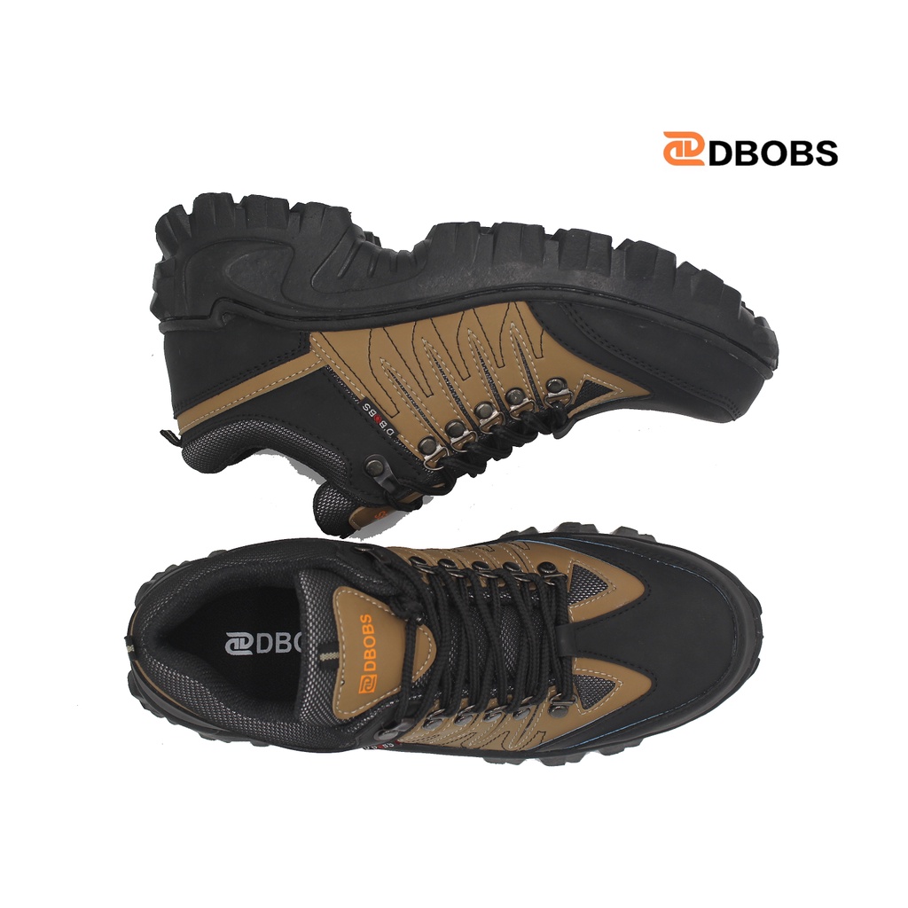 Sepatu Outdoor Boot Hiking Gunung Sefty Shoes Ujung Besi Best Quality Premium Touring Kerja Lapangan Harding Dobs Original
