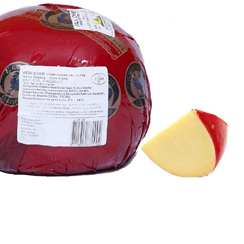 

☺ Keju edam 250gr (repack) ✭