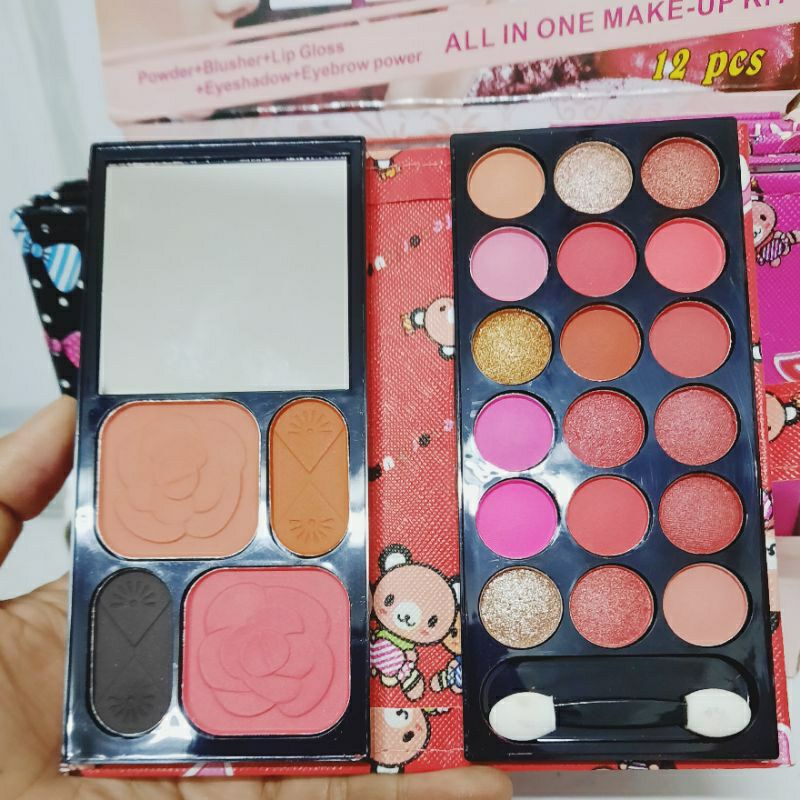 ( TERMURAH) EYESHADOW DOMPET VARIASI UKURAN BESAR / ADS MAKE UP SET MAKE KIT EYESHADOW PALLET