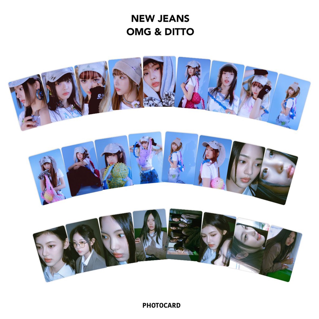 [1 SISI] Photocard New Jeans OMG Isi 25 pcs Unofficial