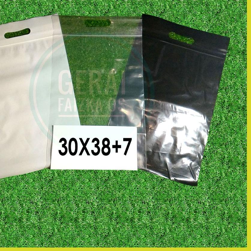 ♘ 30x38 cm PLASTIK KANTONG KLIP POND ✰