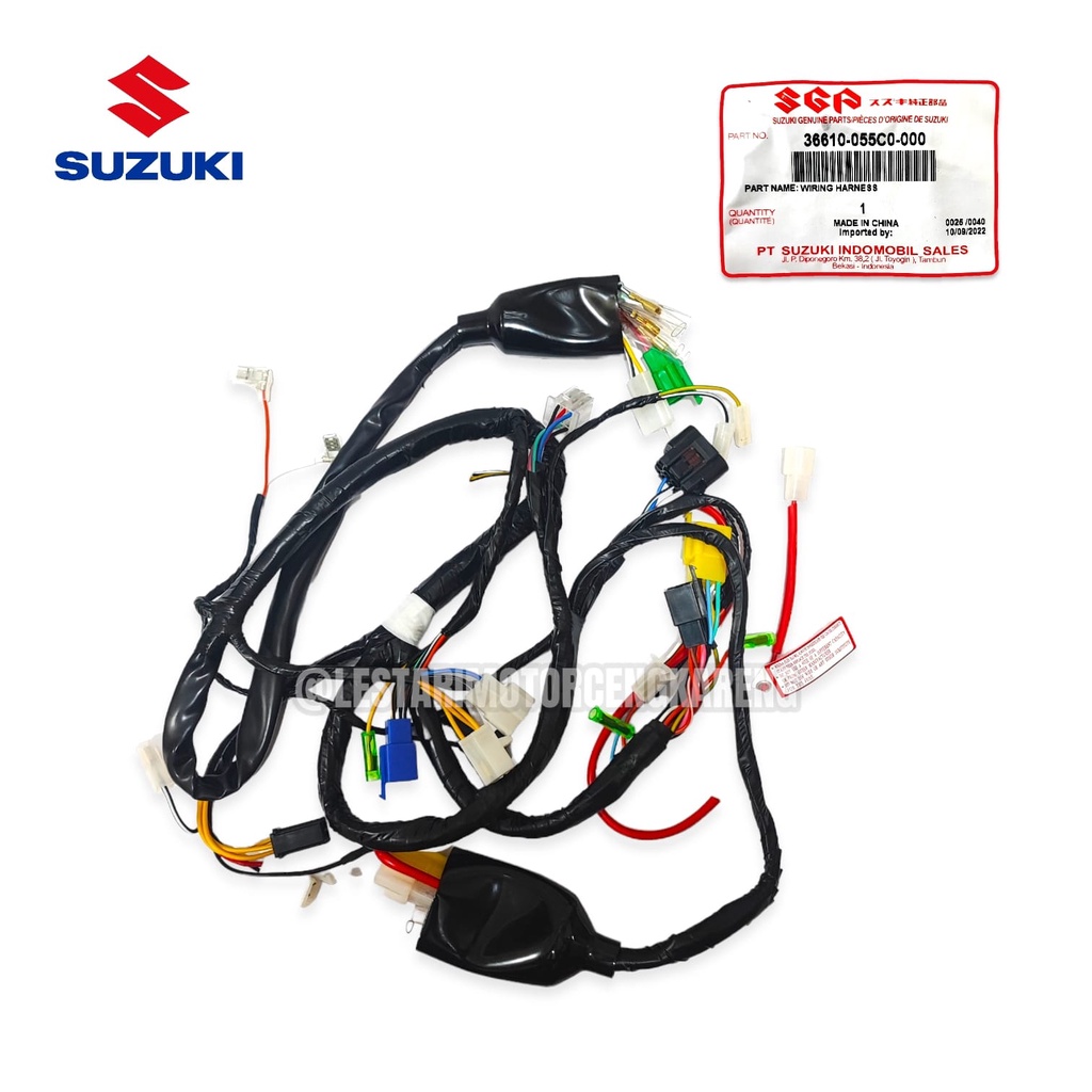 KABEL BODY THUNDER 125 READY SEMUA KODE 100% ORIGINAL SUZUKI