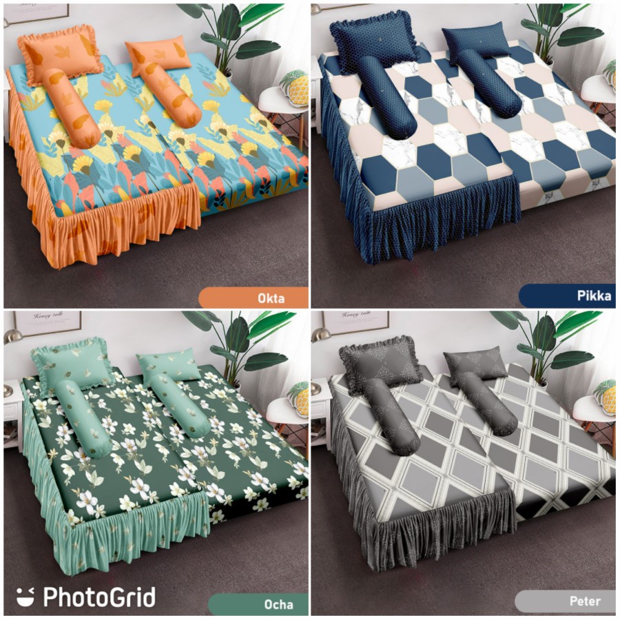 SPREI LADY ROSE SORONG 120 X 200