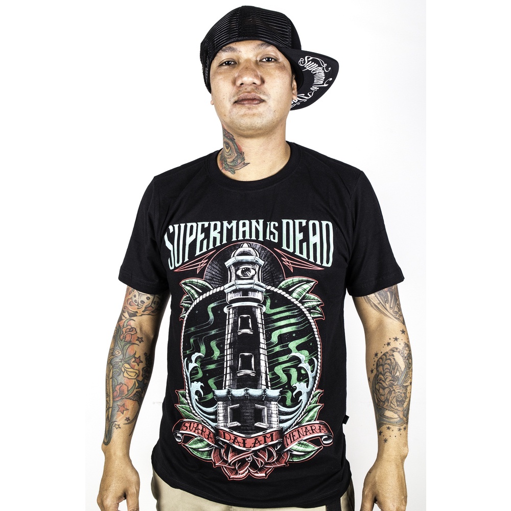 SID MERCH | SDMENARA BLK 100% Original Kaos Boxy Fit T Shirt