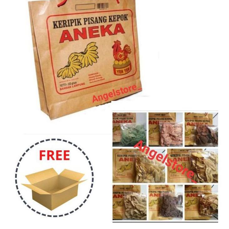 

7.7 MALL Keripik Pisang Kepok Coklat Aneka YenYen Lampung 225 gr Keripik Pisang Coklat Aneka Asli Lampung