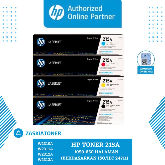 [Color] Toner Hp Laserjet 215A/W2311A/W2312/W2313A Colour Original [Sd47F0]