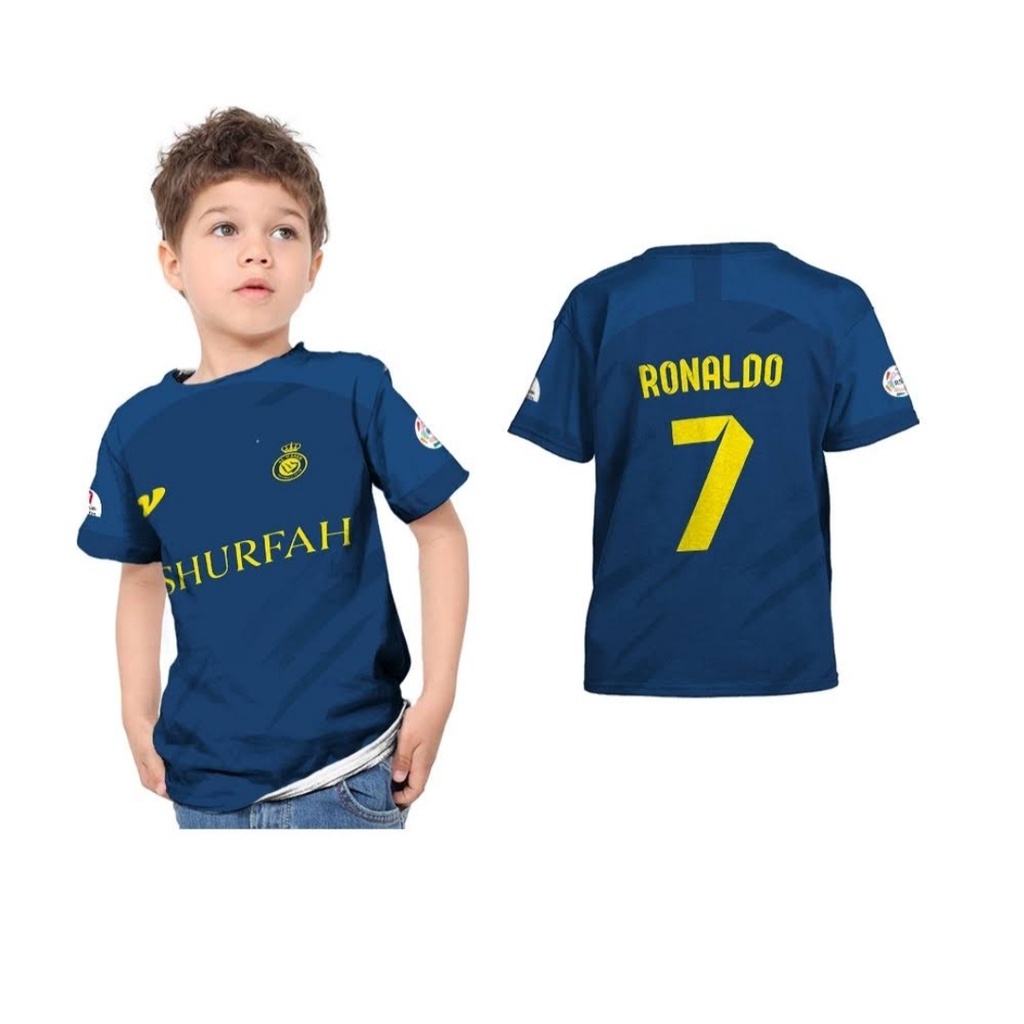 JERSEY ALNASSR RONALDO JERSEY RONALDO BAJU BOLA ANAK BAJU PIALA DUNIA TERBARU 2022_2023