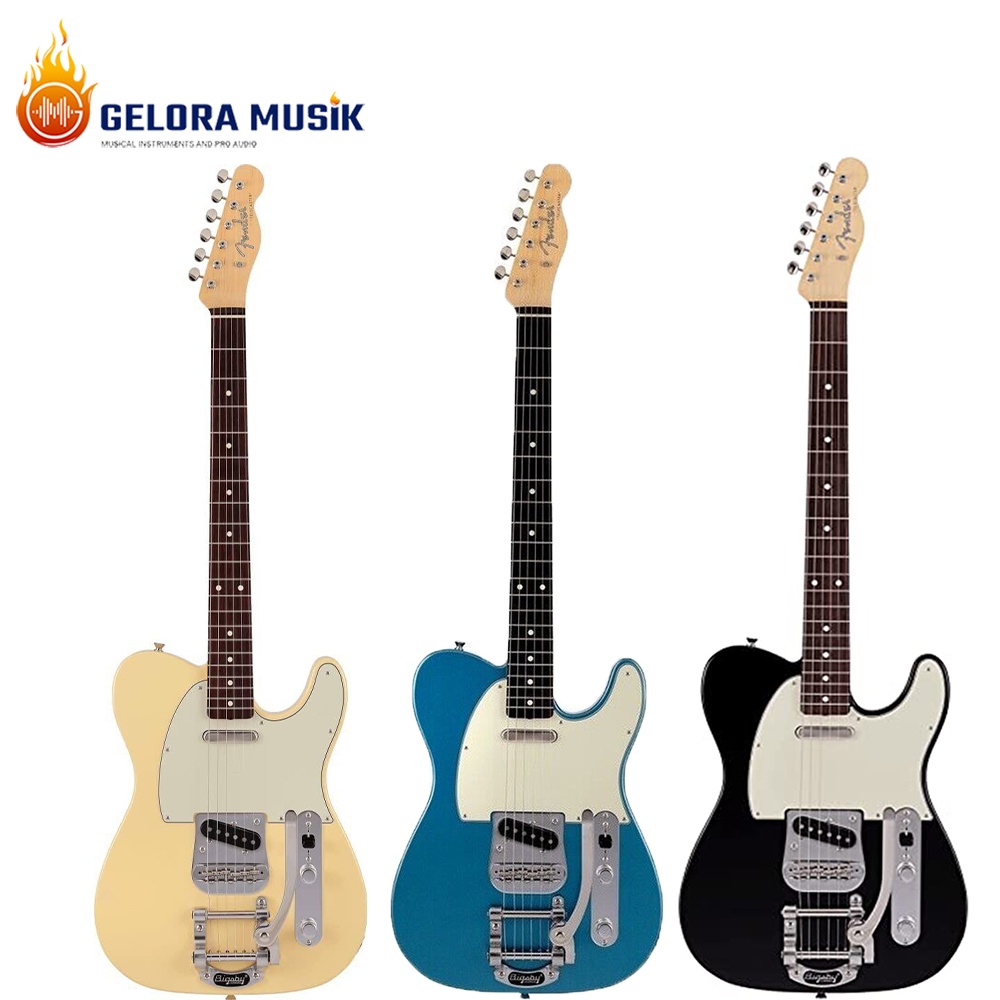 Gitar Elektrik Fender Japan Ltd Ed Traditional 60s Telecaster w Bigsby, RW FB,