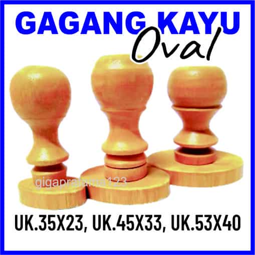 

GAGANG KAYU OVAL