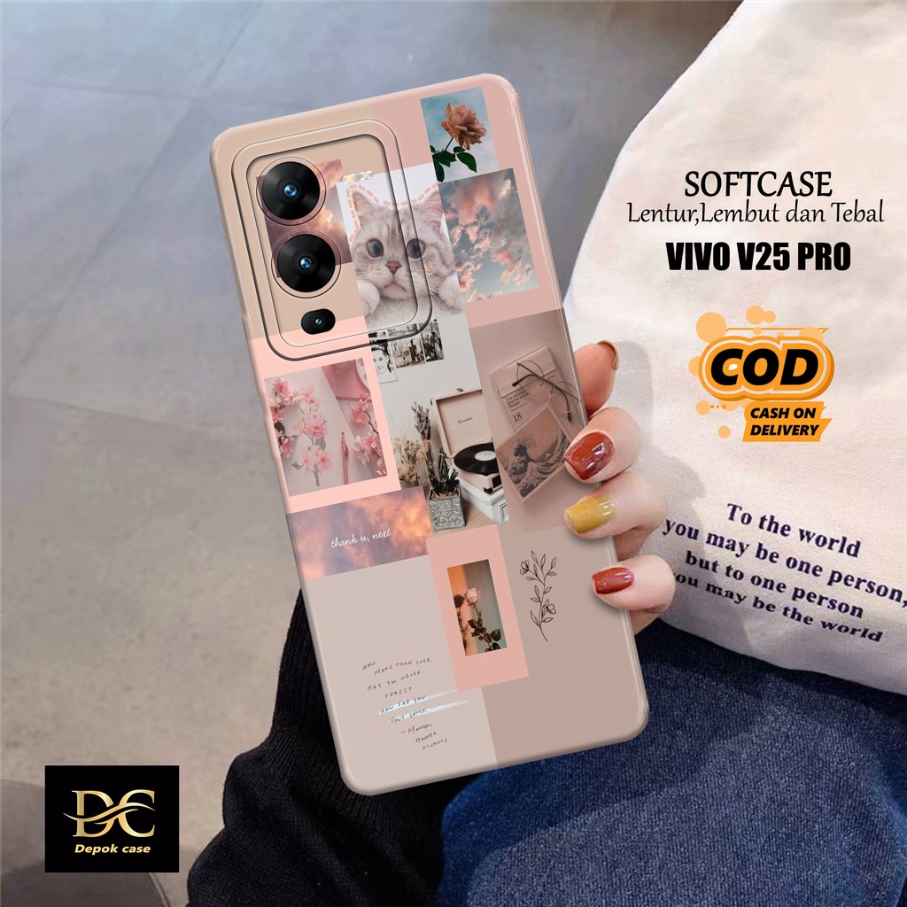 Case Vivo V25 Pro Terbaru - Casing Vivo V25 Pro Terbaru Depok case [ AESTHETIC ] Silikon Vivo V25 Pr