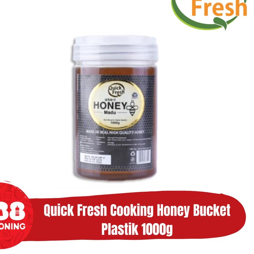 

➮ QUICK FRESH COOKING HONEY (Bucket Plastik) 1000g ◊