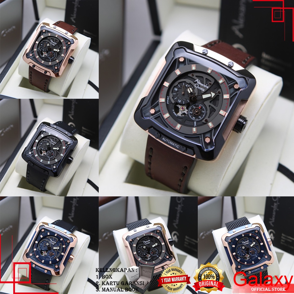 ALEXANDRE CHRISTIE JAM TANGAN PRIA JAM TANGAN ORIGINAL JAM TANGAN AC PRIA ORI JAM TERBARU JAM TANGAN