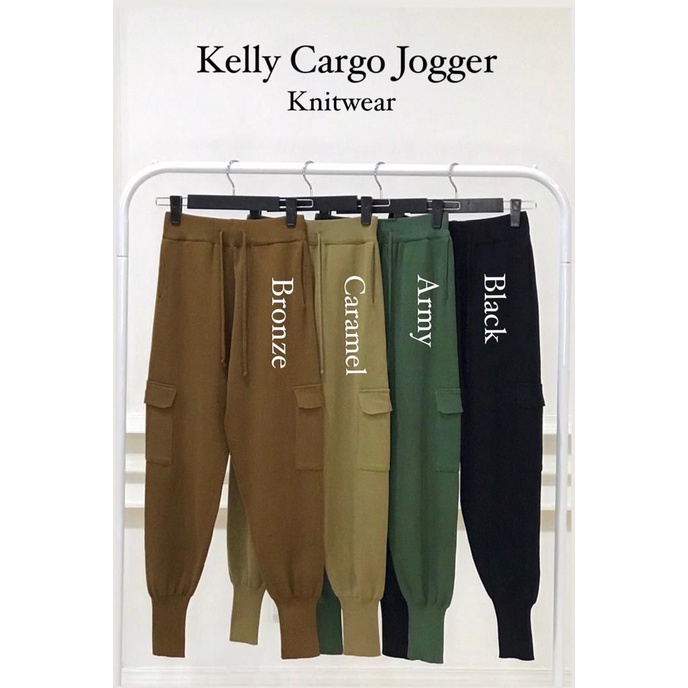 CELANA PANJANG WANITA KELLY KNIT CARGO-SYS CLOTHIER