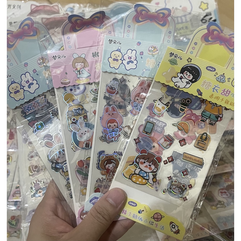 

STICKER KOREA 1set 2sheet