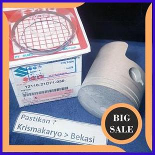 sparepart Seher Ring Satria 2Tak Hiu lumba Ori Piston 140ZZ3