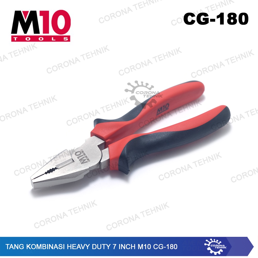 7 Inch M10 CG-180 Tang Kombinasi Heavy Duty
