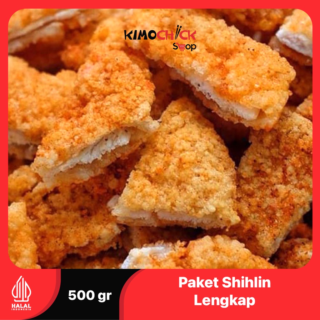 

Paket tepung shihlin lengkap, GRATIS bumbu tabur!