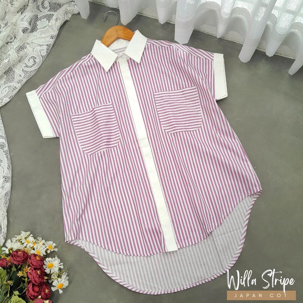 CallieTamami - A 6385 Willa Stripe Japan Cot