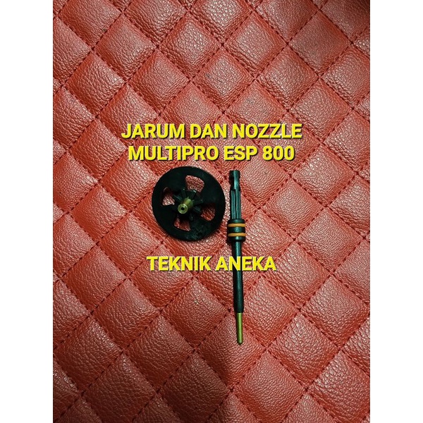 JARUM DAN NOZZLE SPRAY GUN MULTIPRO ESP800 SEMPROTAN CAT ELEKTRIK