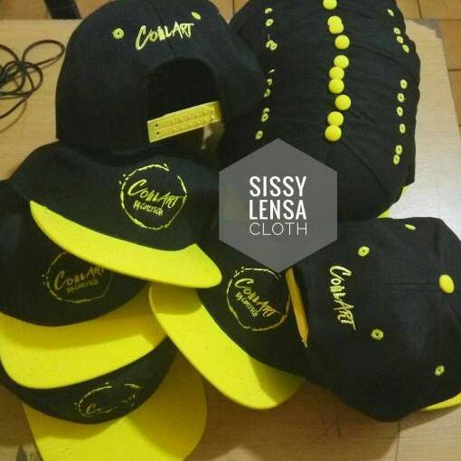 TOPI SNAPBACK BORDIR COILART A1 - SLC