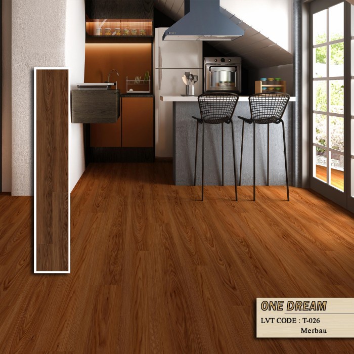 Floor Lantai Vinyl One Dream Floor 3Mm Berkualitas =Taco , Daeji , Woosoung