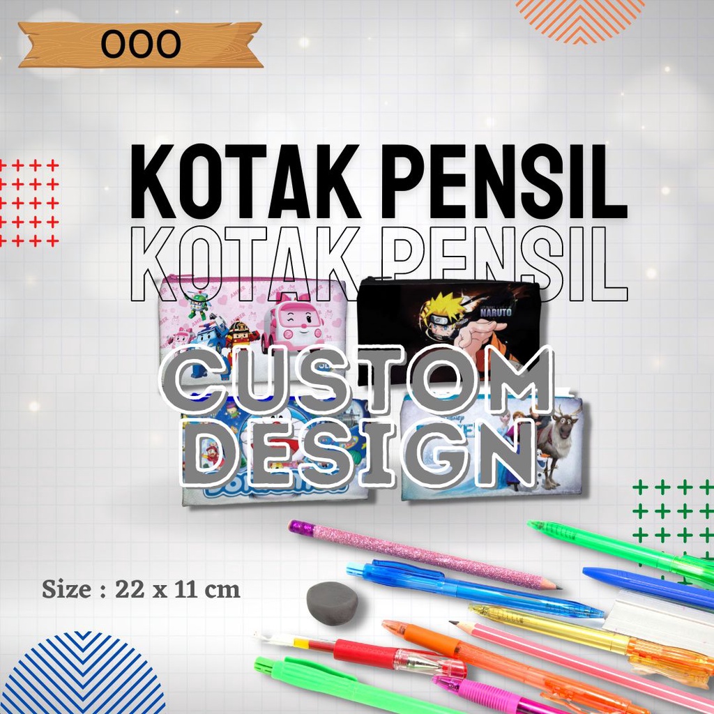 

Tempat Pencil, Pena untuk anak TK,SD,SMP,SMA,dan Mahasiswa Gambar Custom