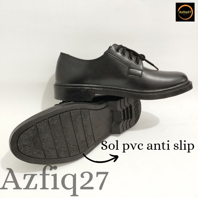 Sepatu Pdh Pendek Dop Tni Polri Security Guru Formal Original Terbaru Azfiq27 #3 Dop