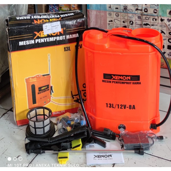 Tangki Semprot Elektrik Xenon 13 Liter Electric Sprayer Xenon 13L New