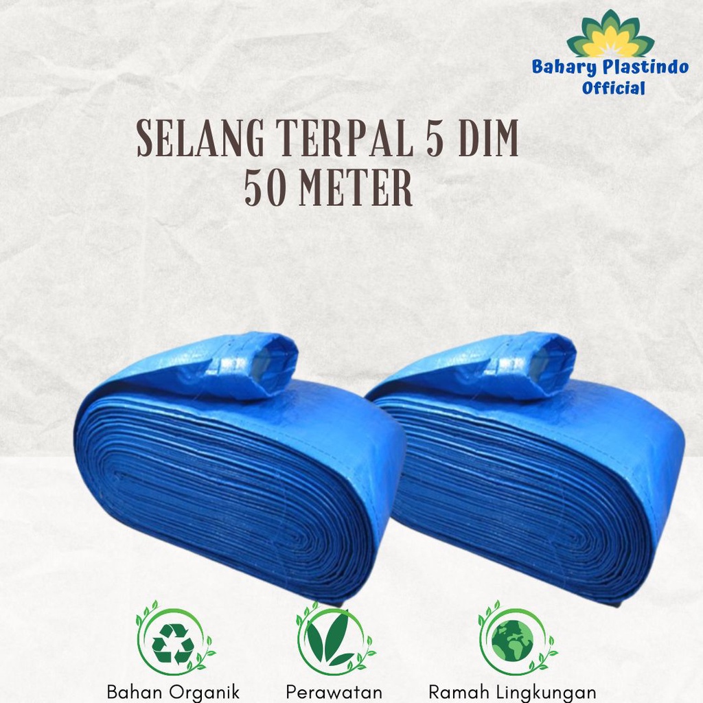 Selang Terpal Plastik 5 dim ( 50 meter)